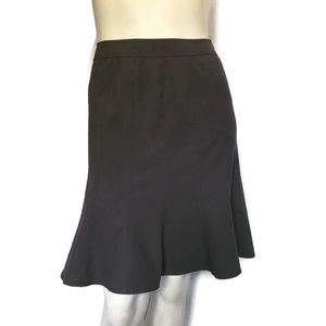 AK Anne Klein Peplum Fit & Flare Olive Green Skirt